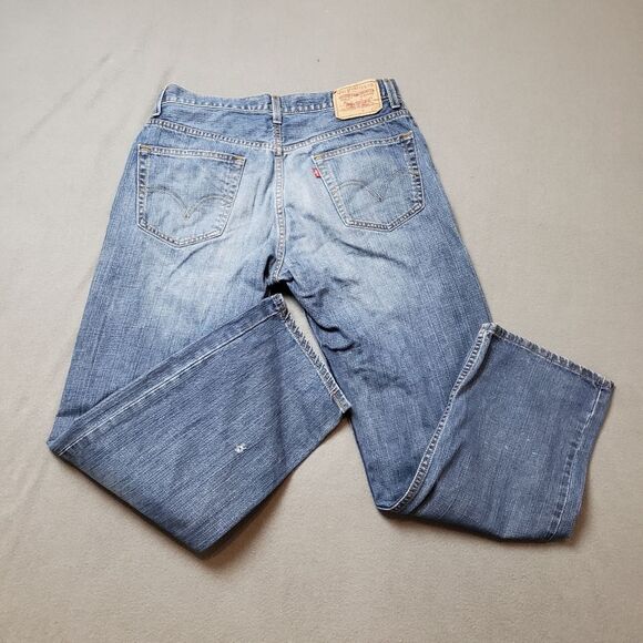 Vintage destroyed y2k Levi’s 559 Jeans Relaxed Straight Jeans - Distressed - Picture 10 of 16